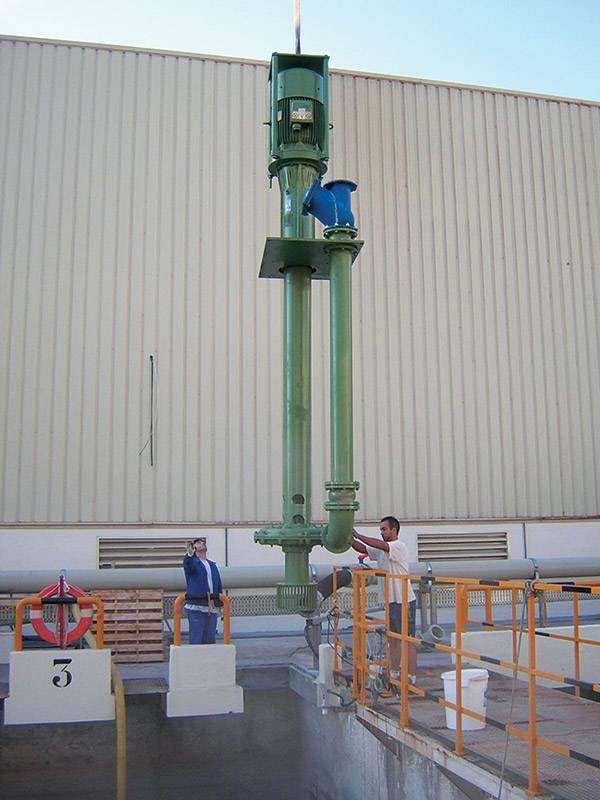 Vertical Slurry Pump applied in the Mining Industry